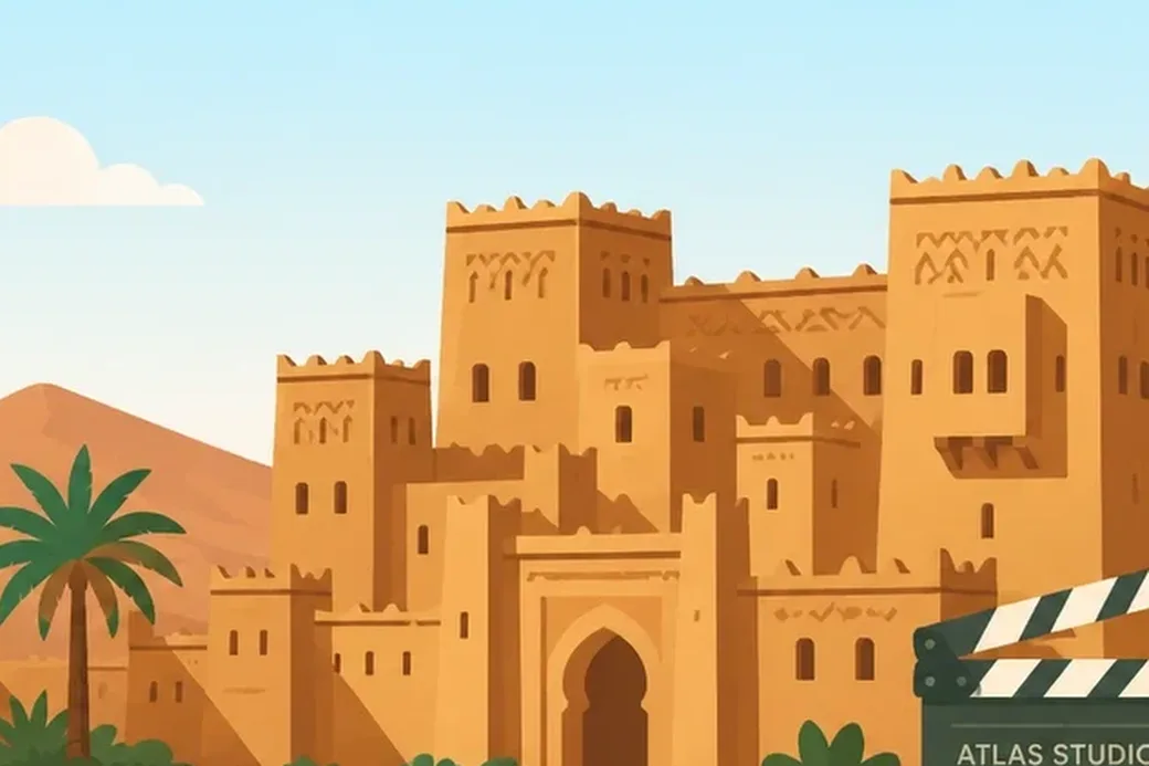 Ouarzazate - la kasbah de Taourirt